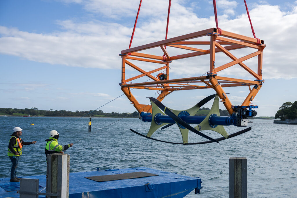 Next Generation Marine Turbine Deployed At Strangford Lough